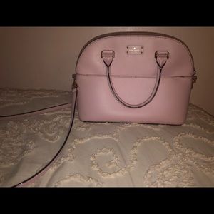 kate spade blush handbag